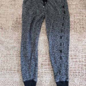 Abercrombie & Fitch Kids Charcoal Joggers